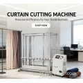 Yuyi 130 modelo 3,2 m de altura máquina de corte de talha de cortina totalmente automática